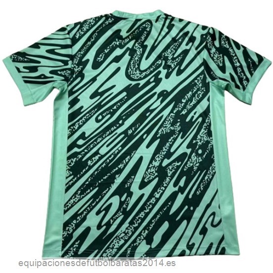 Nuevo Tailandia Portero Camiseta Brasil 2024 Verde Baratas